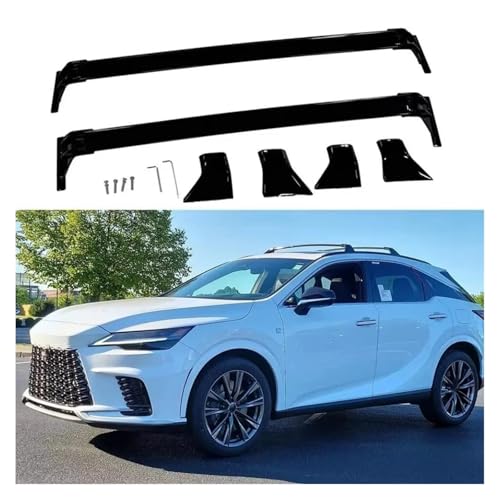 Barres de toit transversales Lexus RX450h 2023-2025 réglables - 3