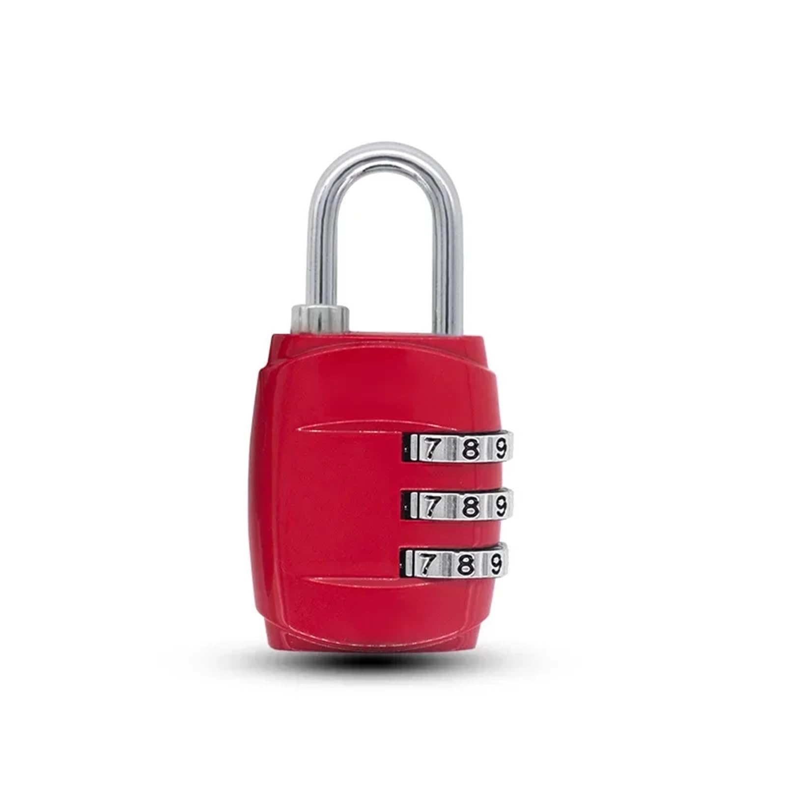 4 Dial Digit Password Lock Combination Suitcase Luggage Metal Code Locks Padlock Travel 1Pcs(8)