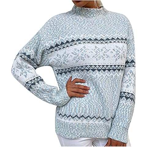 Women's Wool Blend Turtleneck Cable Sweater Cover