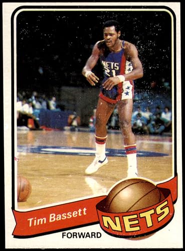 1979 Topps #73 Tim Bassett New Jersey Nets (Basketball Card) EX Nets Georgia