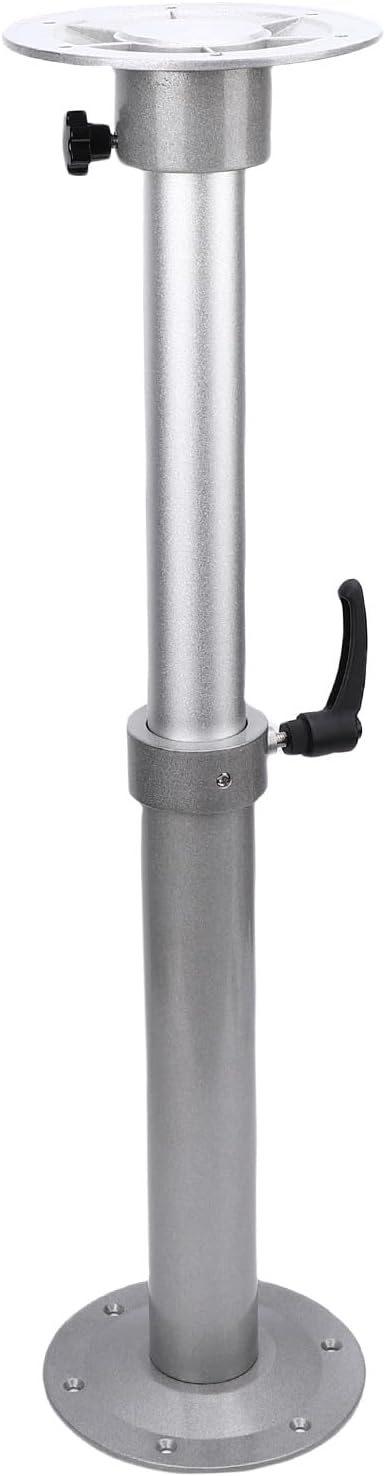 RV Table Leg Adjustable Table Pedestal Heavy Duty Stand for Marine Boat Yacht Aluminum Alloy