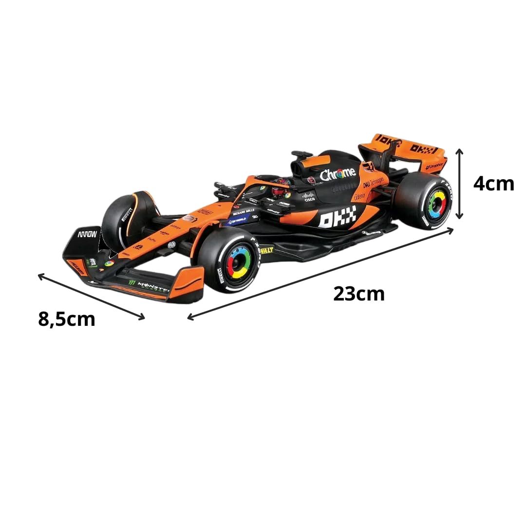 BOLID F1 McLaren MCL38#81 Piastri 1:24 BBURAGO MODEL DO ZŁOŻENIA 18-28512