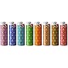 BIC Maxi Pocket Lighter, Special Edition Metallic Series, 8 Count Pack of Lighters