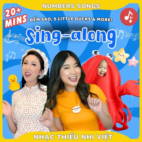 Vietnamese Kids Songs about Numbers Sing-along cover art