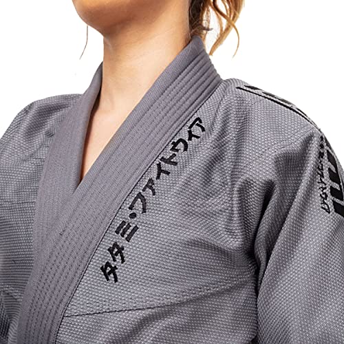 Tatami Fightwear EST-LABEL-WMN-BKGY Women'S Estilo Black Label Bjj Gi thumb #6