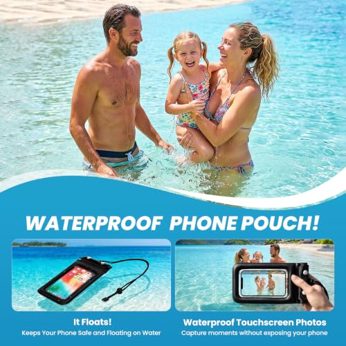 Image of Dry Bag Waterproof,5L /10L /20L /30L /40L /55L Roll Top Dry Bag Backpack with WaterProof Phone Case for Swim,Kayak