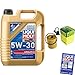 Produktbild QR-PARTS 69389367 Filter Set Inspektionspaket 5 Liter Motoröl Longlife III 5W-30 MANN-FILTER Ölfilter