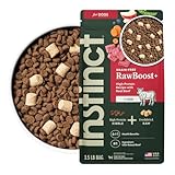 Instinct RawBoost, Natural Dry Dog Food with Freeze-Dried Pieces, High Protein, Grain-Free Recipe - Real Beef, 3.5 lb. Bag
