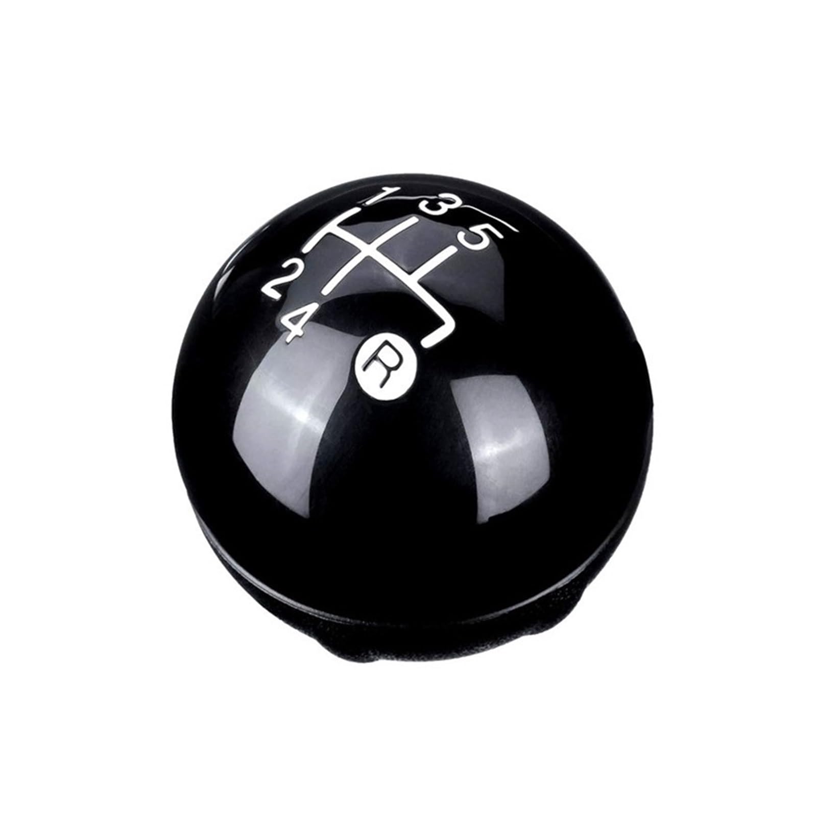 Fncvtm One Color Gear Shifter Knobs For Fiat 500 500C 2012 2013 5-Speed Mt Gearshift Shifter Lever Stick Pen Head Ball Manual Shiftknob Arm Car Gear Shift Knob