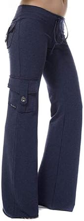 calça feminina com varios bolsos