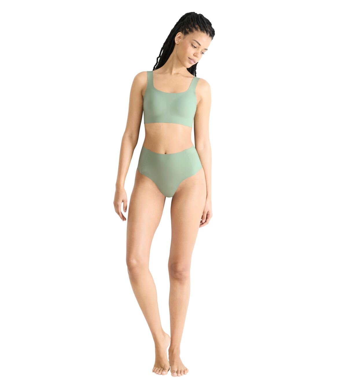 Sloggi Women's Zero Feel 2.0 Top, Moroccan Mint, S