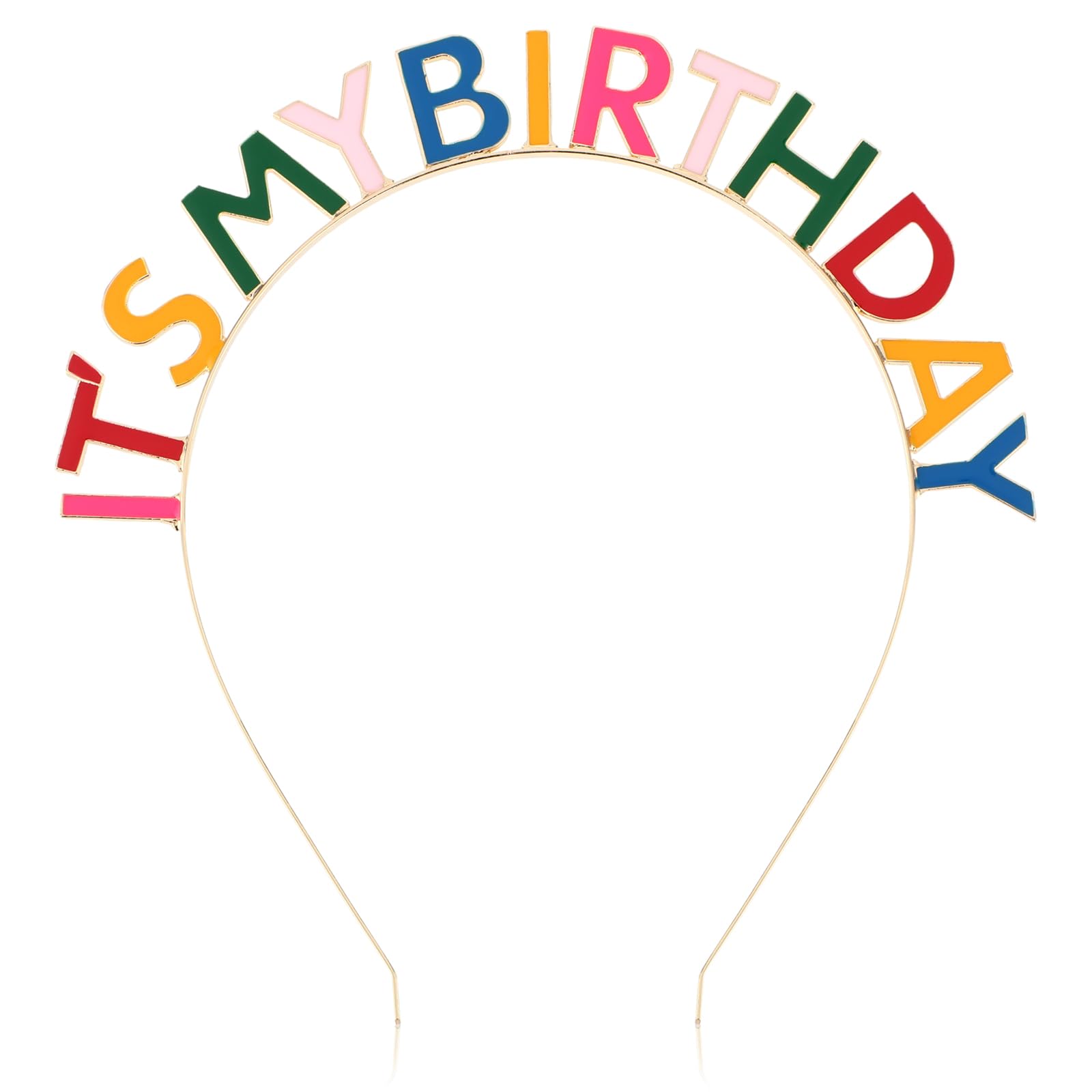 Giantree Urodzinowe opaski na głowę dla kobiet dziewcząt, 'It's My Birthday' korony błyszczące kryształ górski opaska do włosów z okazji urodzin akcesoria dla kobiet uroczystości urodziny przyjęcie