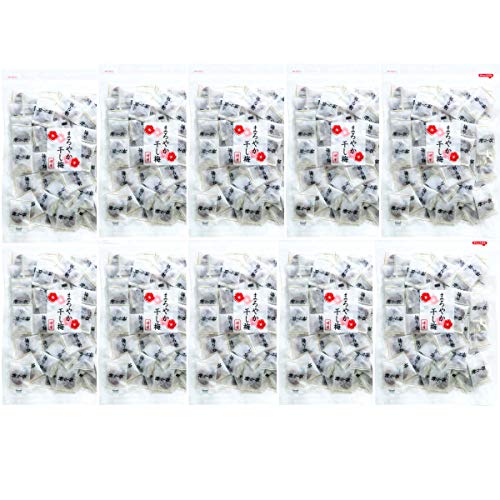 e-hiroya 種なし まろやか干し梅 300g×10袋 業務用 チャック袋入 …