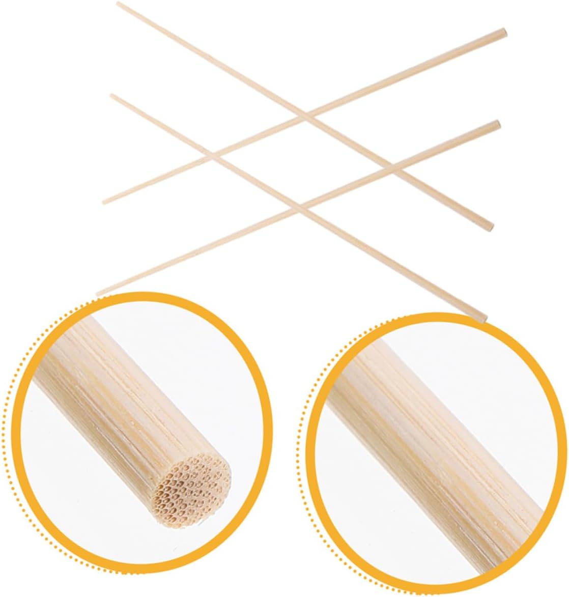 MERRYHAPY 4pcs Chair Support Rods for Chairs Lightweight and Flexible Canvas Frame Accessories for Enhanced Stability and Comfort for Indoor and Outdoor Use