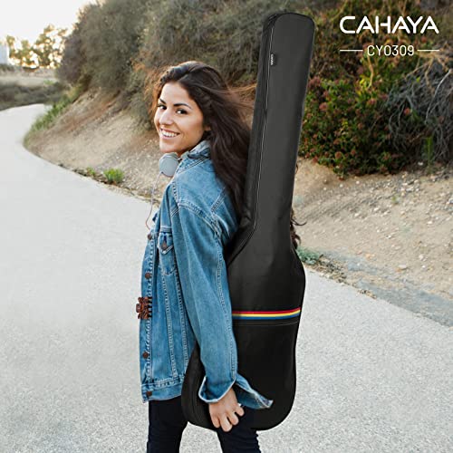 CAHAYA Housse pour Guitare Basse électrique Gigbag Sac à Dos étui Souple rembourré Sac à Dos Noir rembourré Etui Souple… - Les Beatles, Paul McCartney, John Lennon, RIngo Starr, George Harrison CAHAYA Housse pour Guitare Basse électrique Gigbag Sac à Dos étui Souple rembourré Sac à Dos Noir rembourré Etui Souple… – Image 8