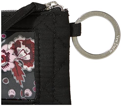 Vera Bradley Women's Performance Twill Zip ID Case Wallet, Black, One Size3