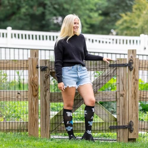 Image of Lightweight Merino Wool Everyday Compression Socks (15-20mmHg) - Flowe
