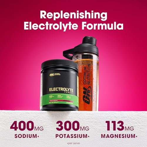 Optimum Nutrition Electrolyte Powder, Forest Berries Ready-to-Mix Formula, Sodium Magnesium Potassium Food Supplement for Workouts and Intense Training, 264 g, 33 Servings - Image 5