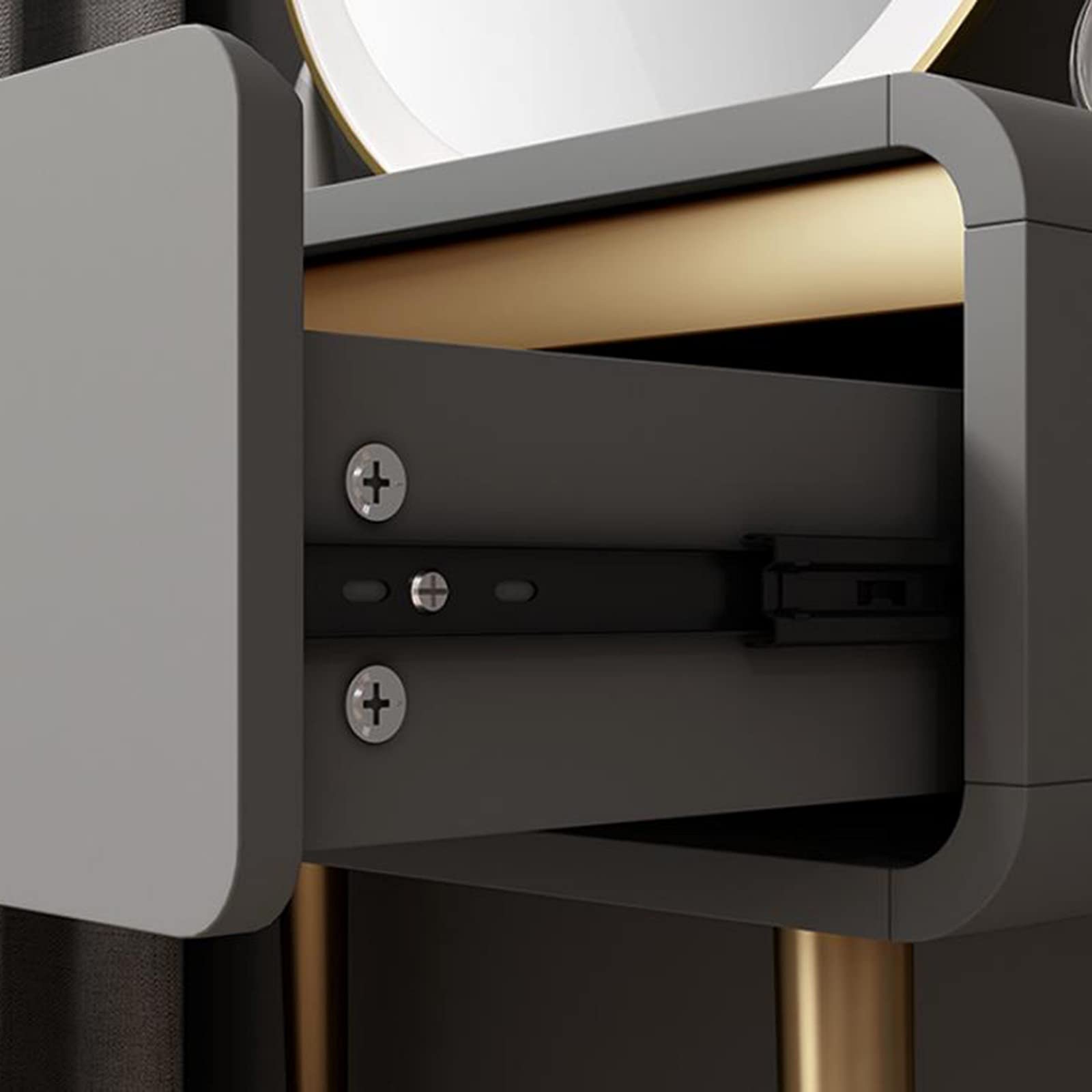 Amazon｜北欧モダンミニマリストドレッシングテーブル小さなアパートの