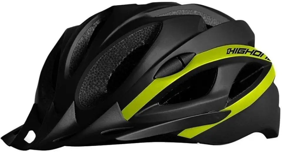 Capacete Ciclismo High One Win com Pisca Led Bicicleta Mtb Speed