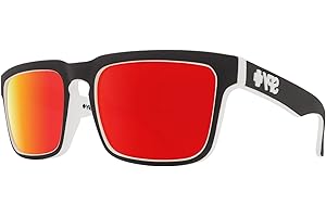 SPY Helm Square Sunglasses for Men and Women + BONUS Designer iWear...