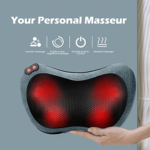 image for Papillon Neck Massager,Shiatsu Electric Back Massager with Heat,Neck B