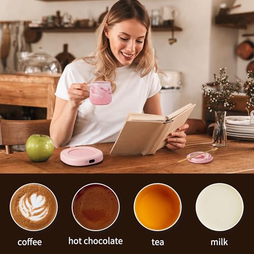 LOUTYTUO Coffee Mug Warmer & You are Awesome Mug Set