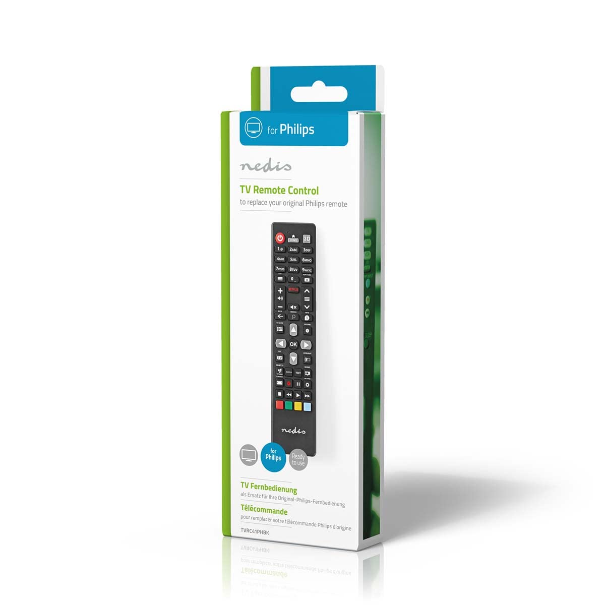 Nedis Telecomando di ricambio | Adatto per: Philips