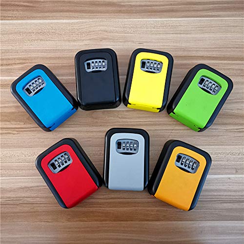 Caixa de Bloqueio de Combinação de 4 Dígitos, Caixa de Bloqueio de Fixação Na Parede Chave