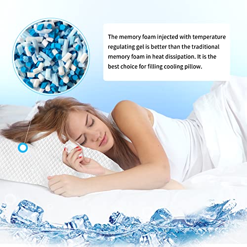 Honeho 5 Lbs Shredded Gel Memory Foam Filling, Comfortable And Soft Bean Bag Chair Filler, Memory Foam Stuffing For Cooling Pillow, Beanbag, Stuffed Animal, Dog Bed, Couch Cushion #TOP2