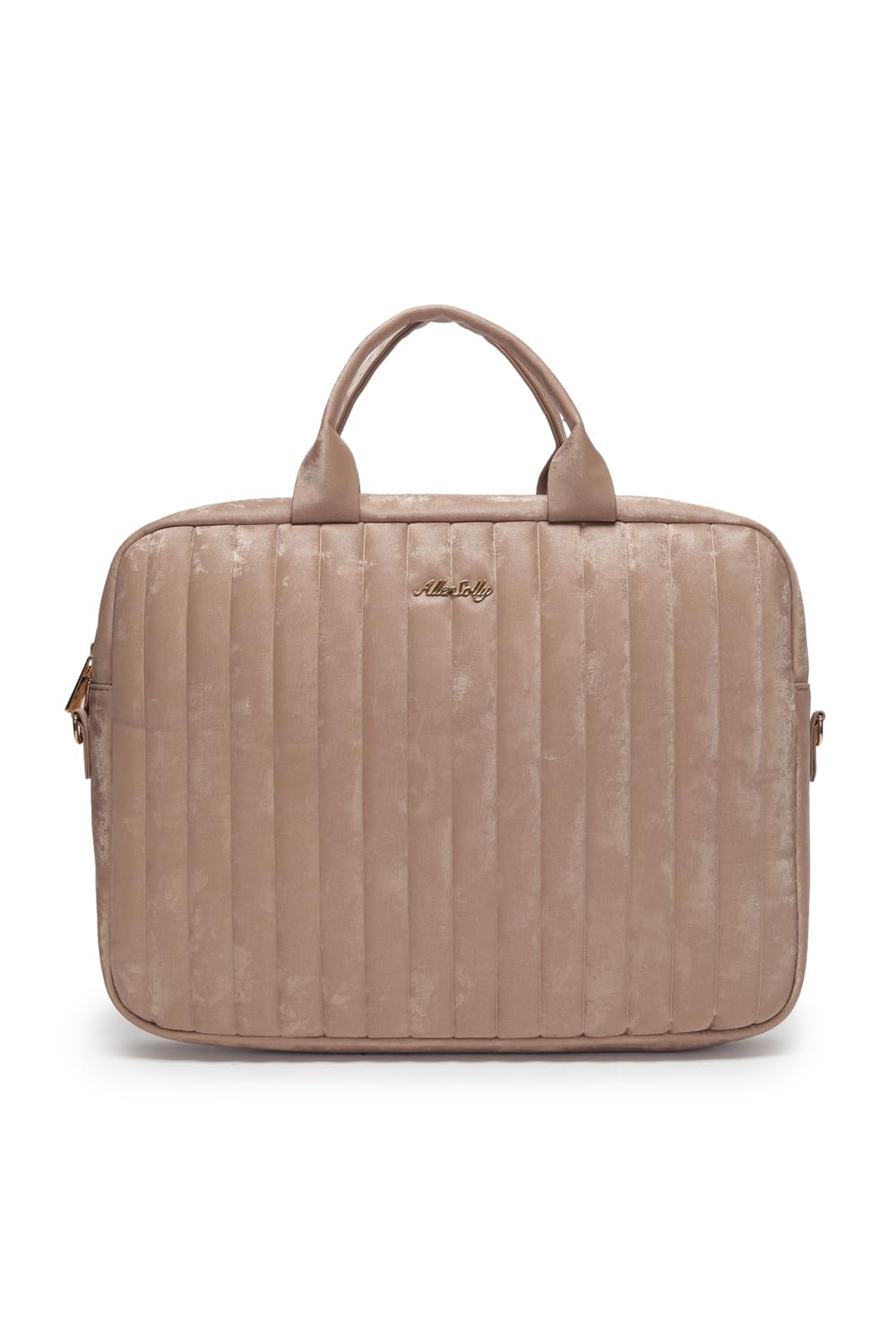allen solly Women Beige Formal Laptop Bag-picture-17