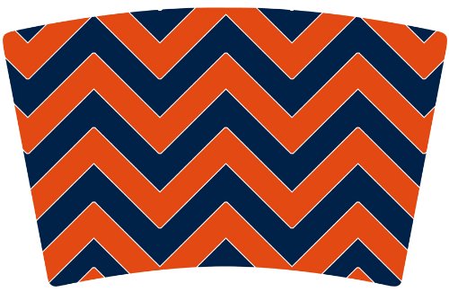 Mugzie brand Cocktail Shaker with Insulated Wetsuit Cover - Bears Football Colors Chevron