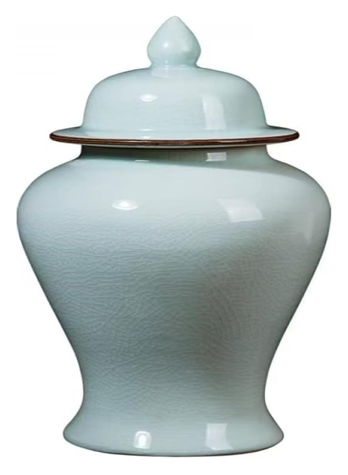 Bzgpmfud One Color Vase Desktop Blue And White Porcelain Vases Fine Bone Peony Decorated Ceramic Decorative -B:high 38 Cm-B:high Cm(A:high 32 Cm)