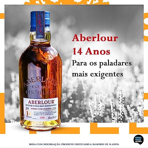 Aberlour 14 Years Old Double Cask Matured, Ultra-Premium Scotch Whisky, Vol 40%, 70CL - 4