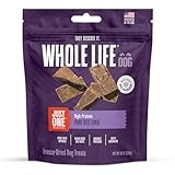 Picture of Whole Life Dog Just One Beef Liver Freeze Dried Dog Treats - Human Grade High Protein Food, Healthy Training Snacks, Freeze Dried Food Toppers, USA Made Natural Treats - 10 oz (Pack of 1)