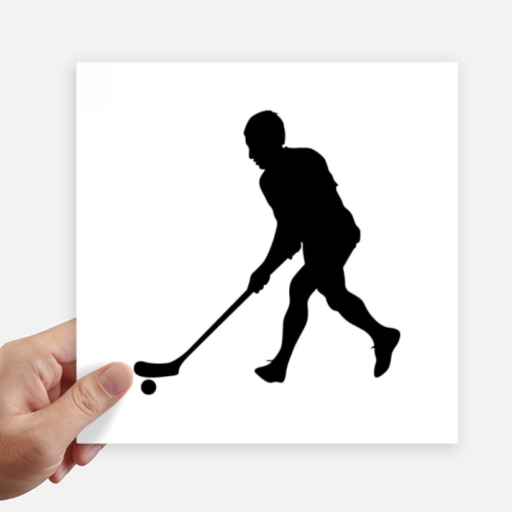 Stickers ordinateur hockey imperméables de 20cm pour une décoration durable