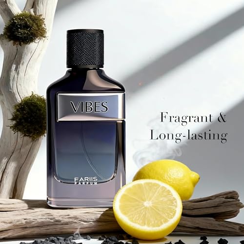 Image of A CENTER Vibes Men's Fresh Sage & Geranium Cologne 100ml Woody Seductive Eau de Parfum Premium Gift Fragrance