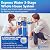 Express Water WH300SCGS Whole House Water Filtration System, Stainless Steel 23.5" x 8.5" x 30"
