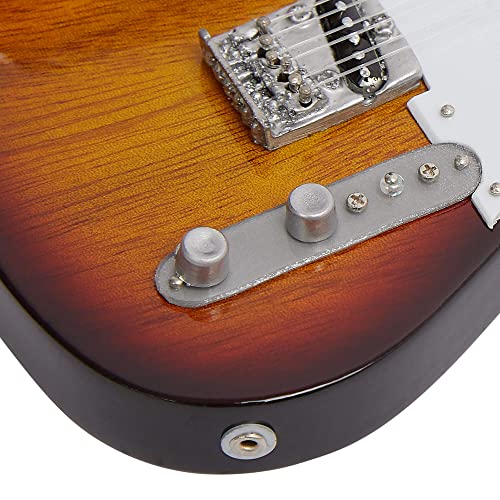 Ronnie Wood (The Rolling Stones) – Réplique de guitare miniature - Les Beatles, Paul McCartney, John Lennon, RIngo Starr, George Harrison Ronnie Wood (The Rolling Stones) – Réplique de guitare miniature – Image 5