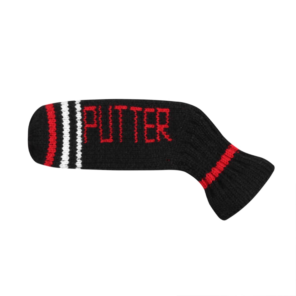 Scott Edward Housse de Putter de Golf en Tricot, 1 pièce dans Le Paquet, Tricot Double Couche, Convient aux putters à Lame, Mignonne et Douce