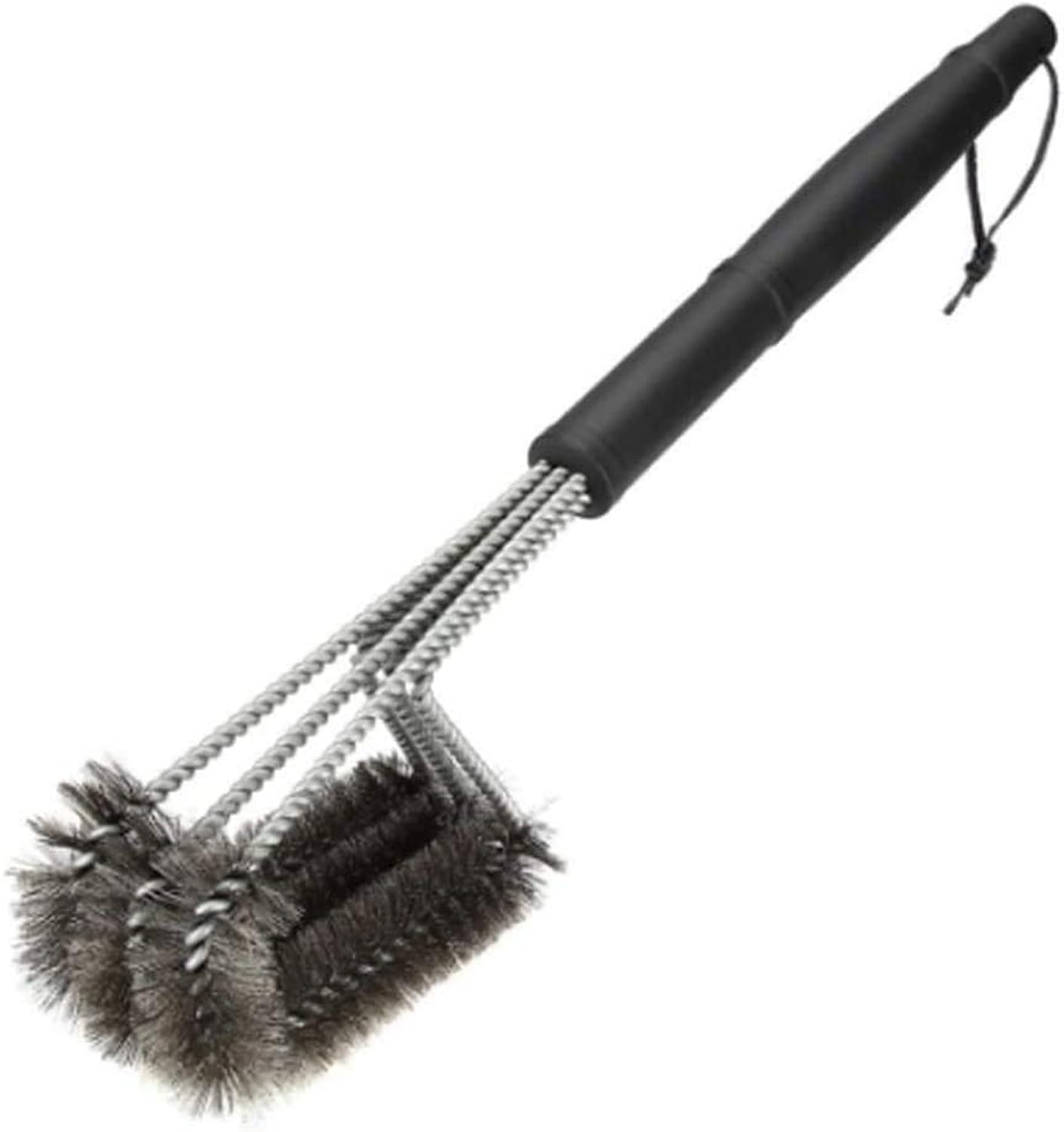 WOMGKDA Barbecue Grill Brush Cleaning Scraper with Stiff Bristles for Grill griddle Utensils Kitchen Cookware Cleaner