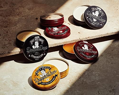 Dapper Dan Deluxe Pomade, Medium Hold Medium Shine, Citrus & Vanilla Fragrance, 1 x 100 ml