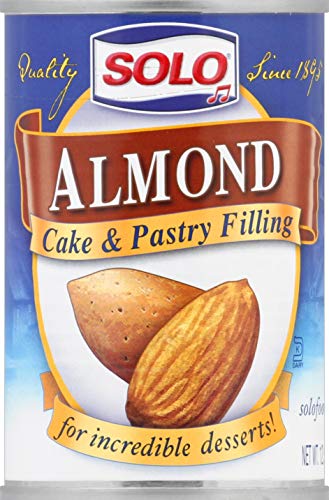 Solo Pie & Pastry Filling, Almond, 12.5 Oz #TOP15