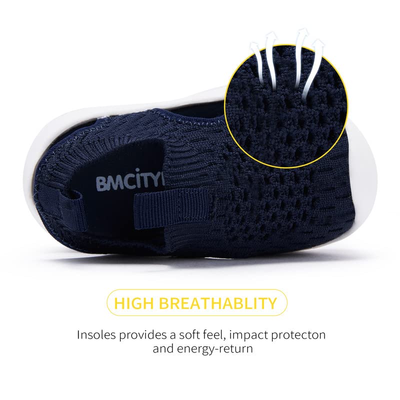 BMCiTYBM Baby Boys Girls Sandals Summer Shoes Non-Slip 6 9 12 18 24 Months Navy Size 6-12 Months Infant