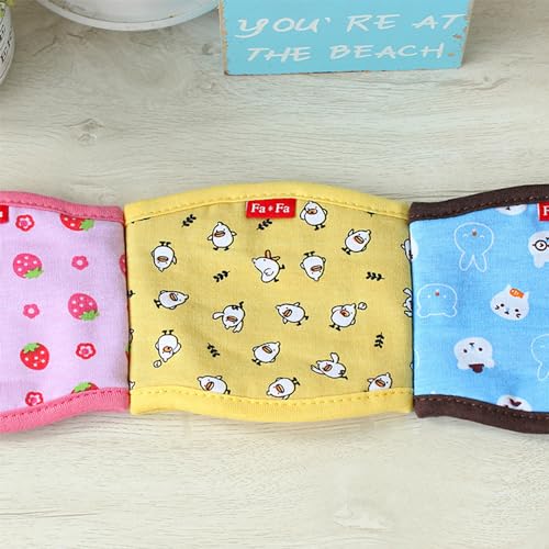 Image of Dog Diaper,Male Dog Belly Bands Physiological Pants Washable Reusable Soft Puppy Nappies Wraps for Small Dogs(M,Duck), Medium