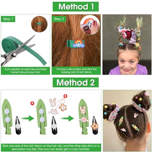 Cera de Color Temporal para Cabello Kit Green miniatura 5