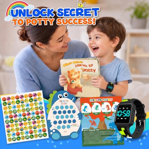 Image of BEN NEVIS Potty Training Watch, Digital Toddler Watch with Countdown /Music /Alarm Clocks /Vibration Reminder and Waterproof, Remind Toddler to Go to The Toilet