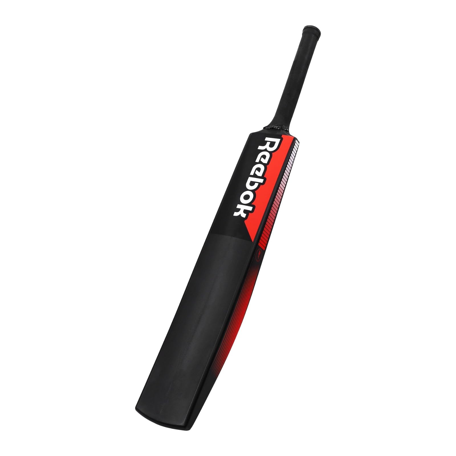 REEBOK Blaze Batte de cricket en plastique (86,4 x 11,4 cm) pour tous les groupes d'âge, batte de cricket en PVC/plastique de couleur rouge pour 15 ans et plus