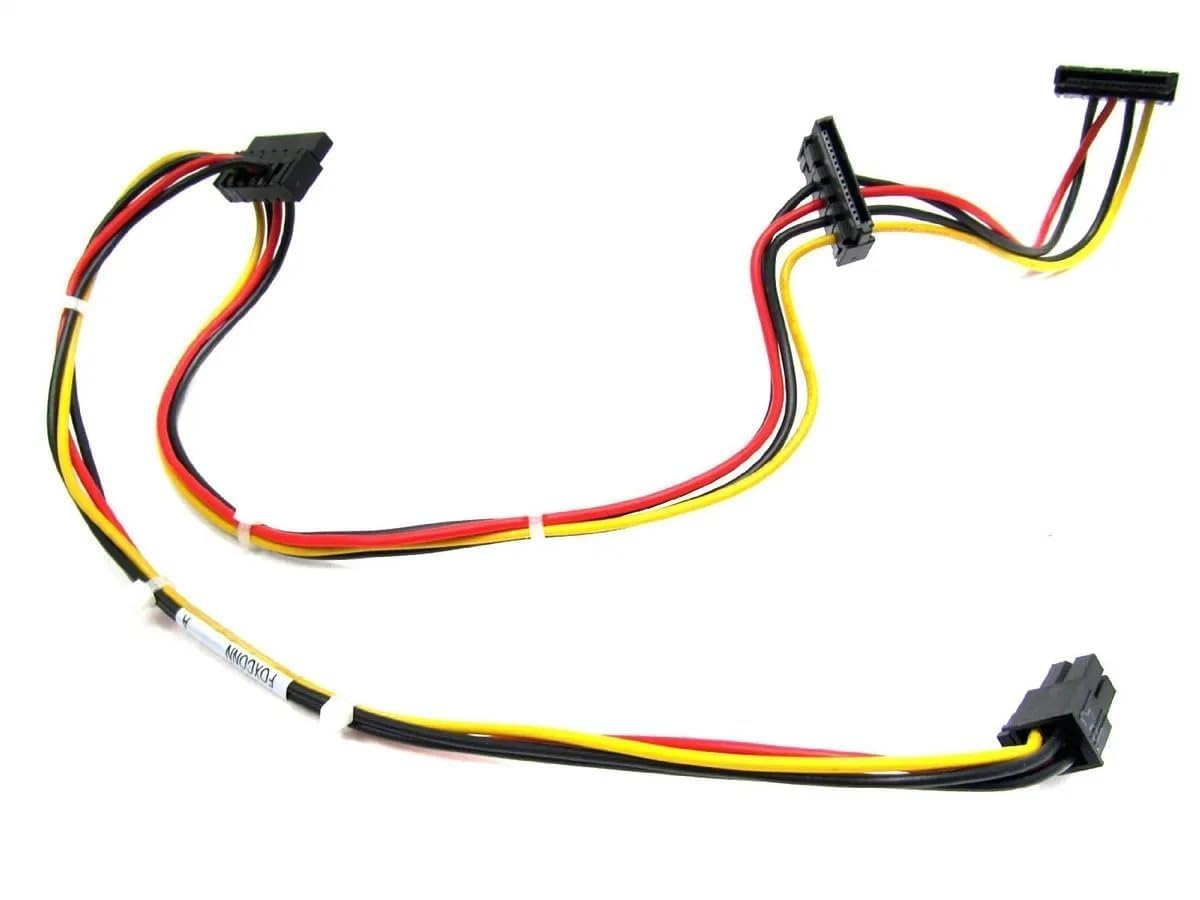 powerash 611895-001 sata power cable compatible with hp desktop 6200 6300 8200 8300 sff – hdd & odd internal drive power supply replacement for computer pc & workstation for home office business use