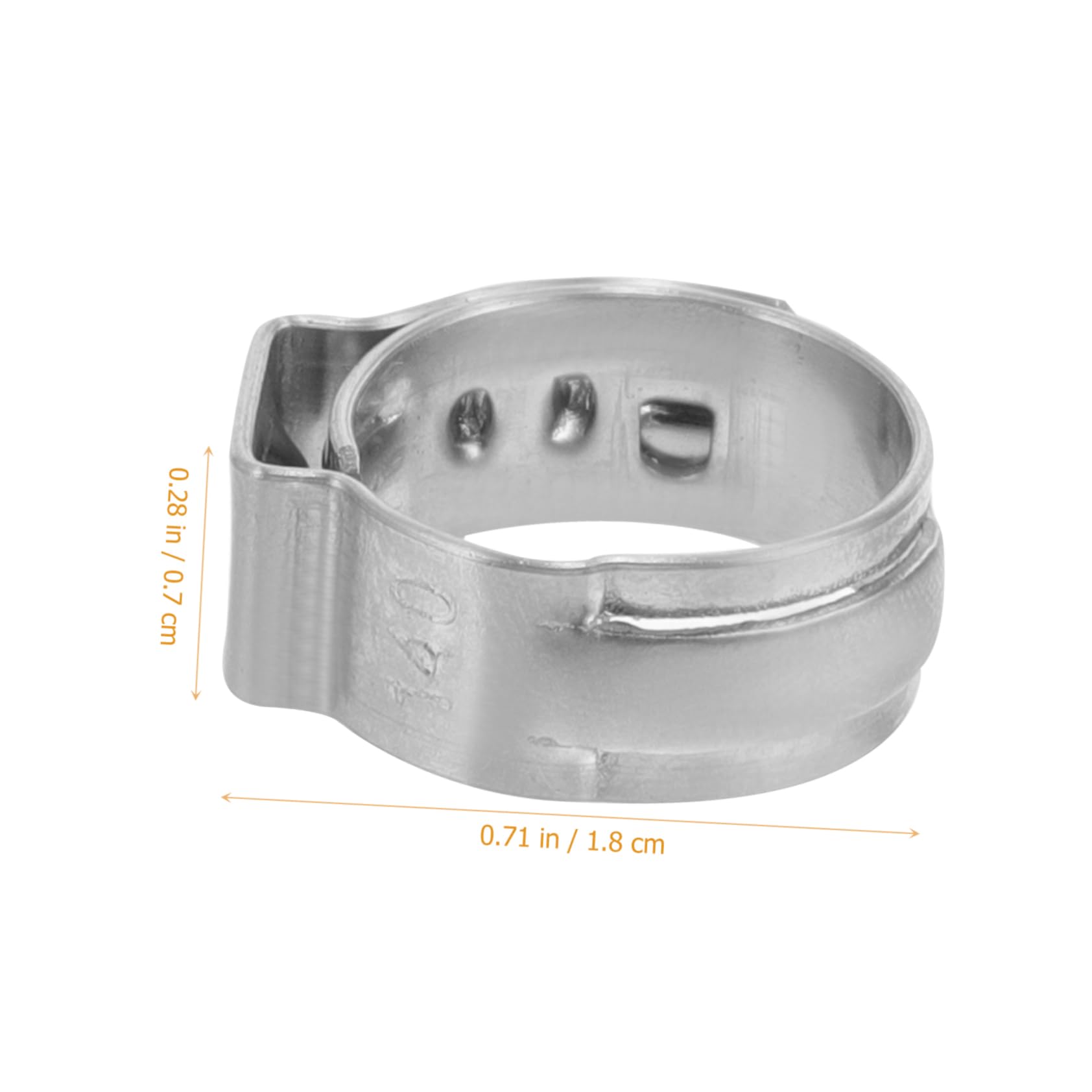 5 Ensembles Clips De Serrage Inoxydable Lot De Anneaux Pex Pour Tuyaux Outil De Montage Pour Connexion Étanche Durable 50 Pièces * 5